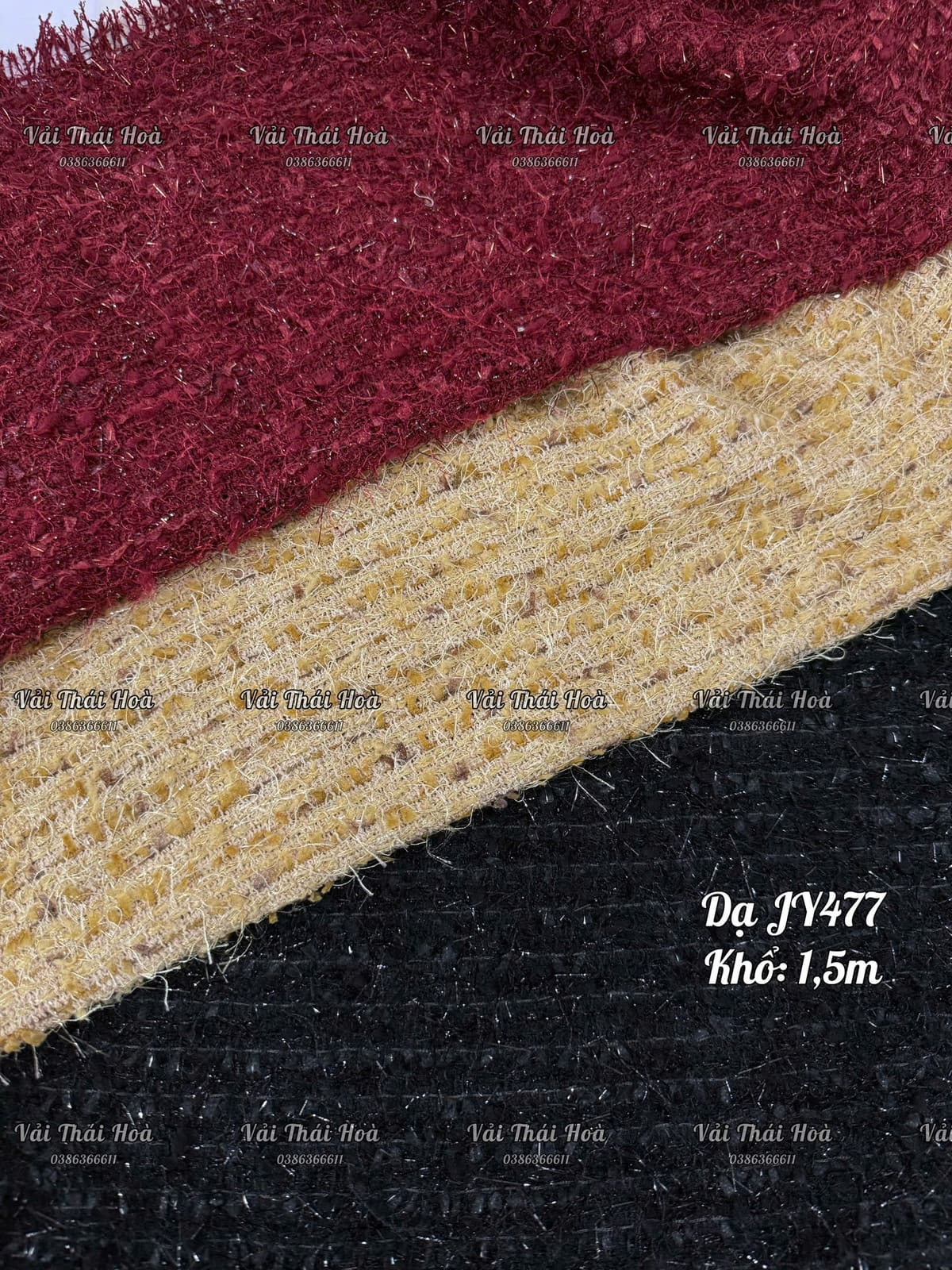 Dạ tweed JY477