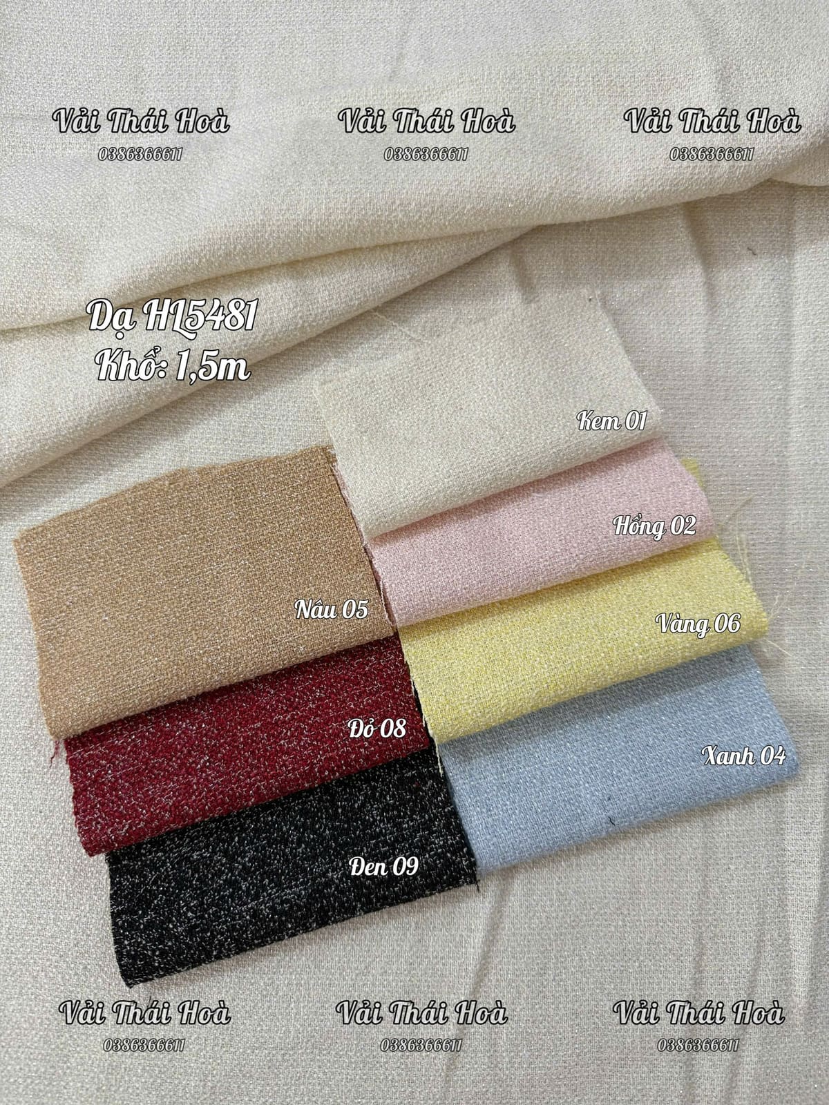 Dạ tweed HL5481