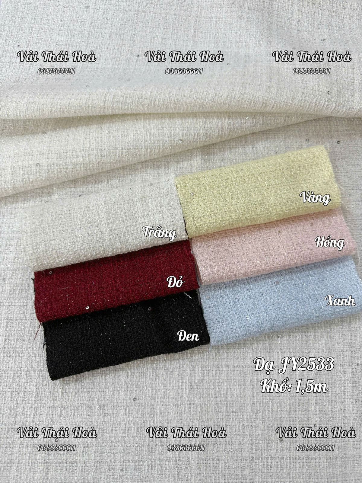 Dạ tweed JY2533