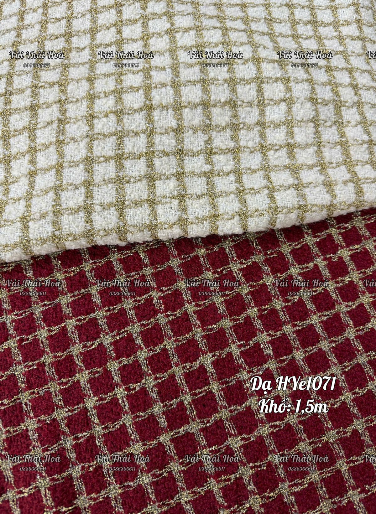 Dạ tweed HYe1071