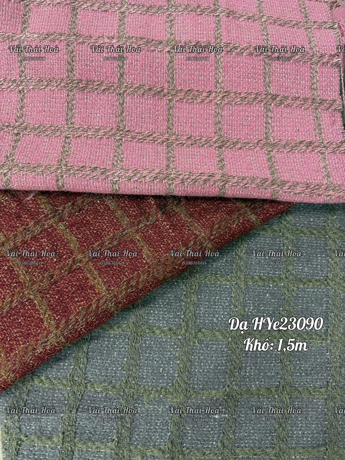 Dạ tweed HYe23090