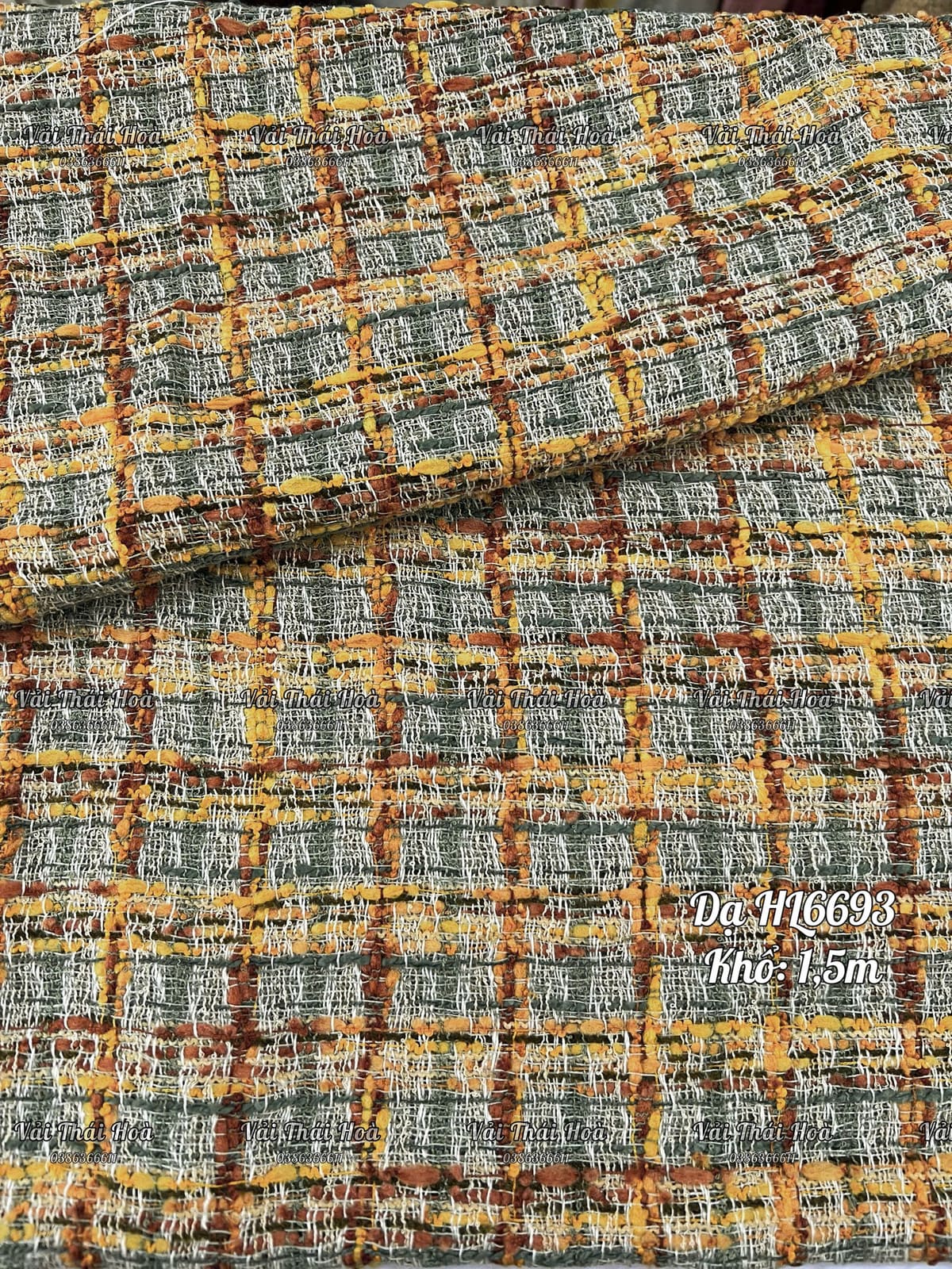 Dạ tweed HL6693