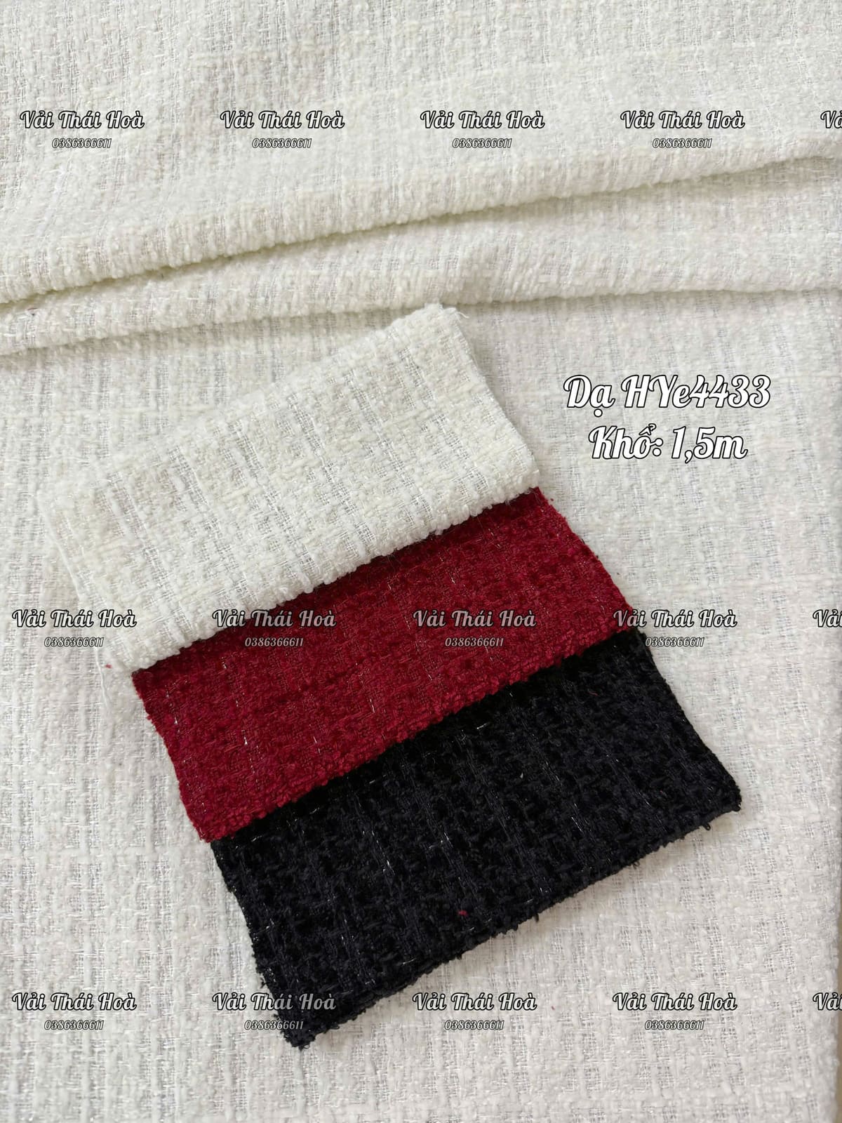 Dạ tweed HYe4433