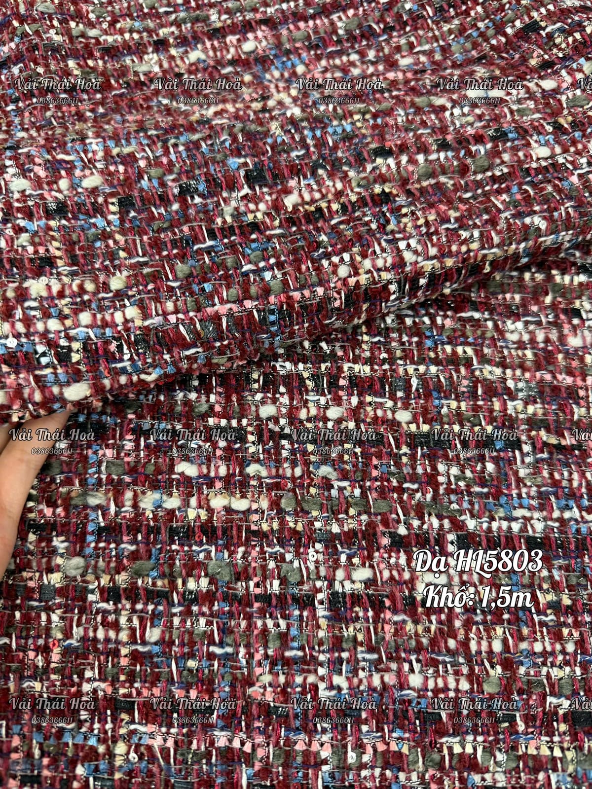 Dạ tweed HL5803