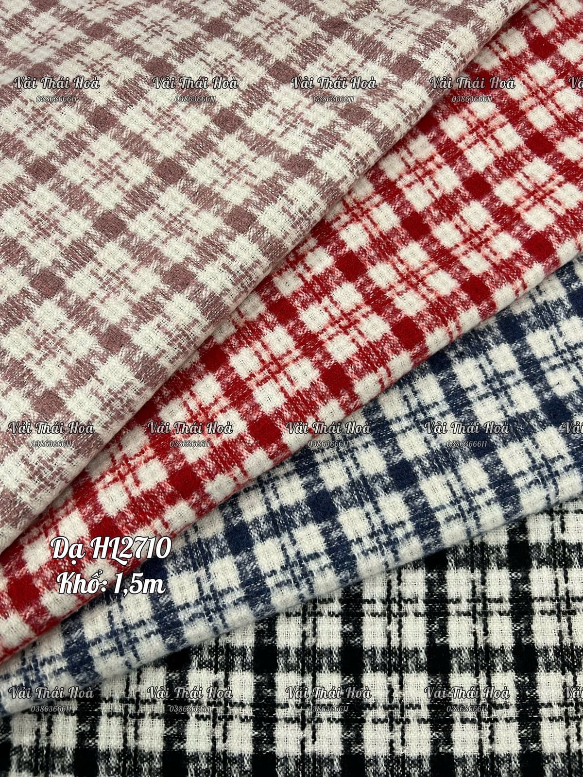 Dạ tweed HL2710