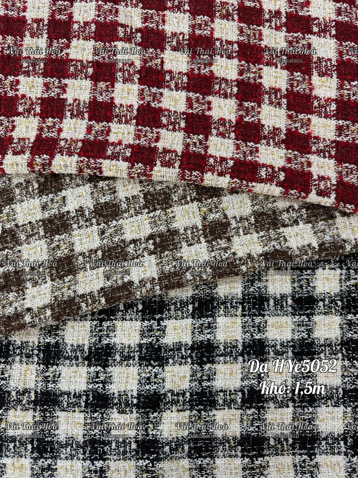 Dạ tweed HYe5052