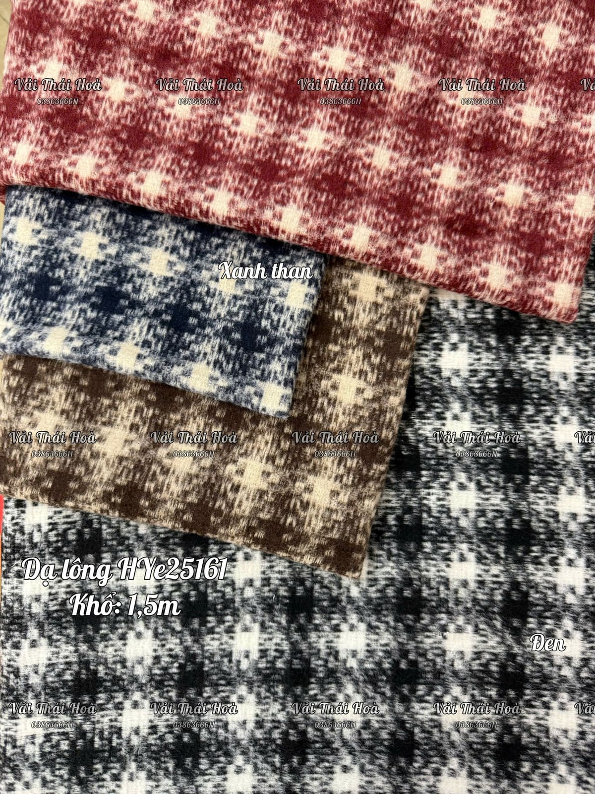 Dạ tweed HYe25161