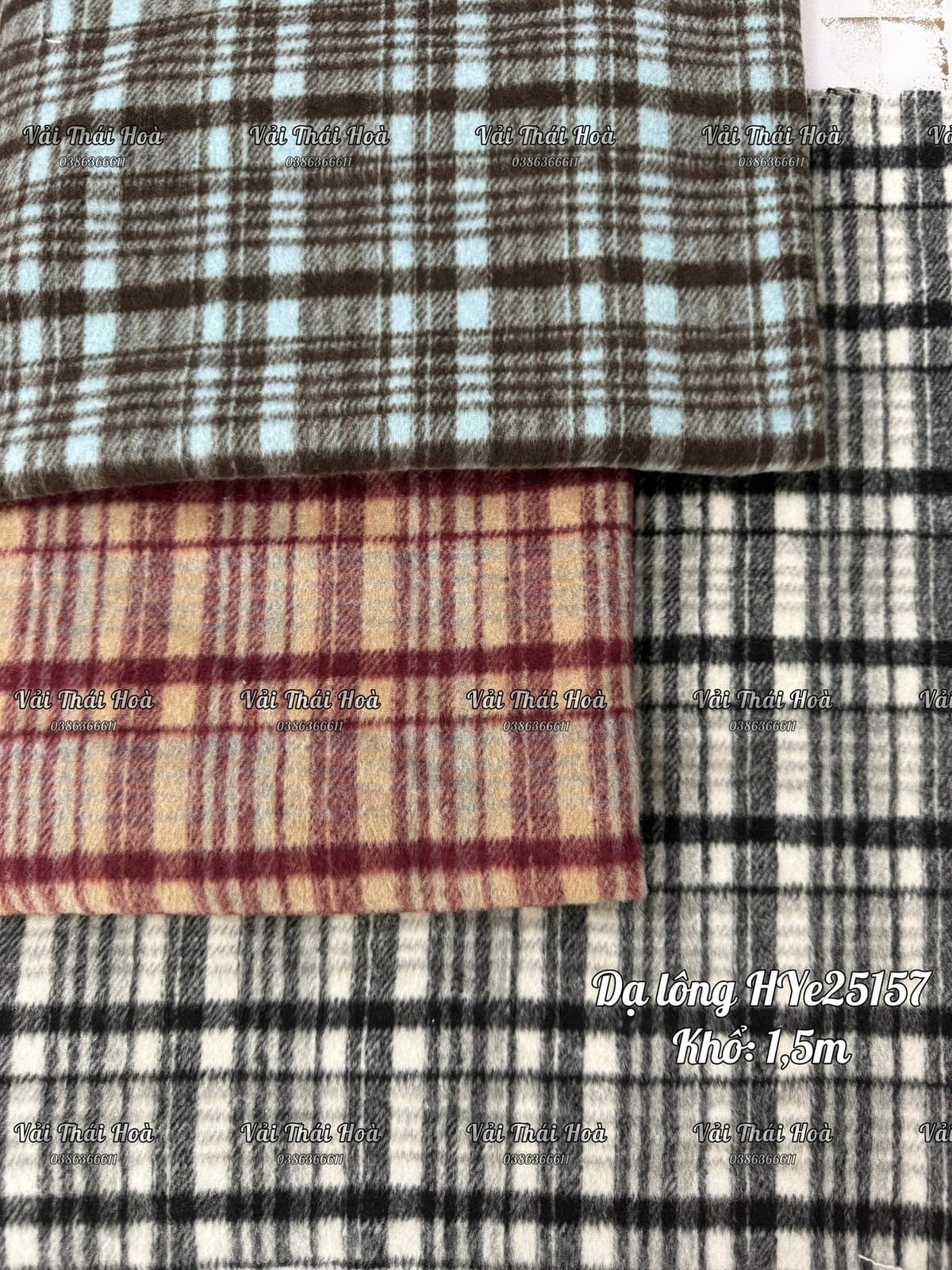 Dạ tweed HYe25157