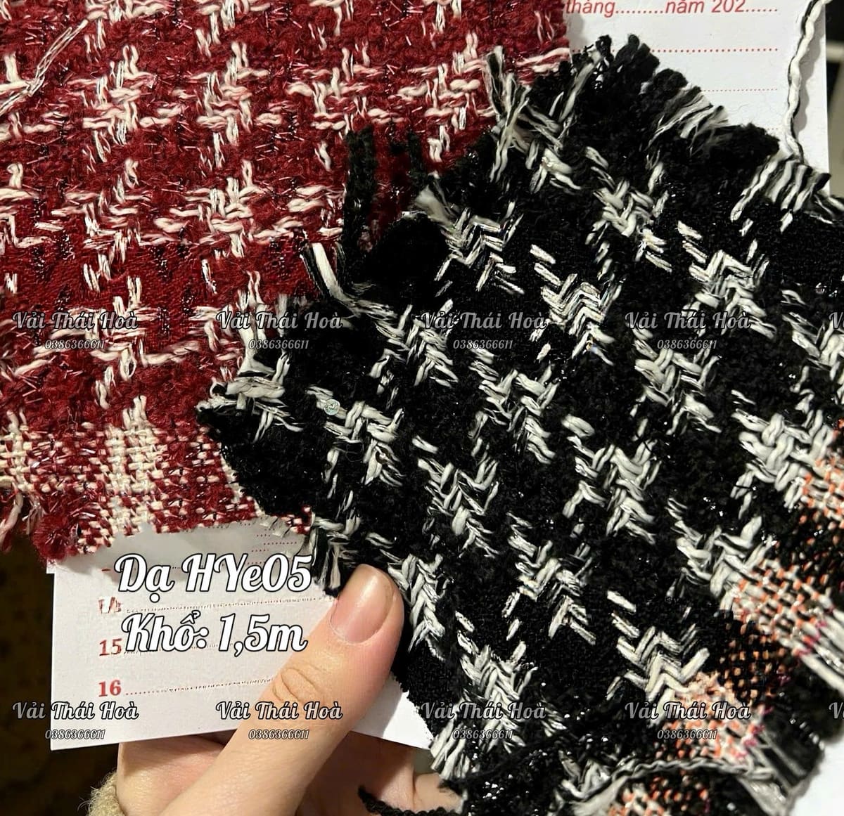 Dạ tweed HYe05