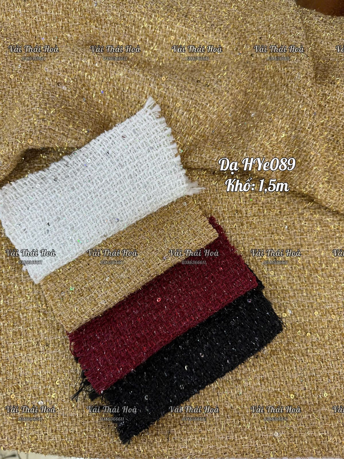 Dạ tweed HYe089