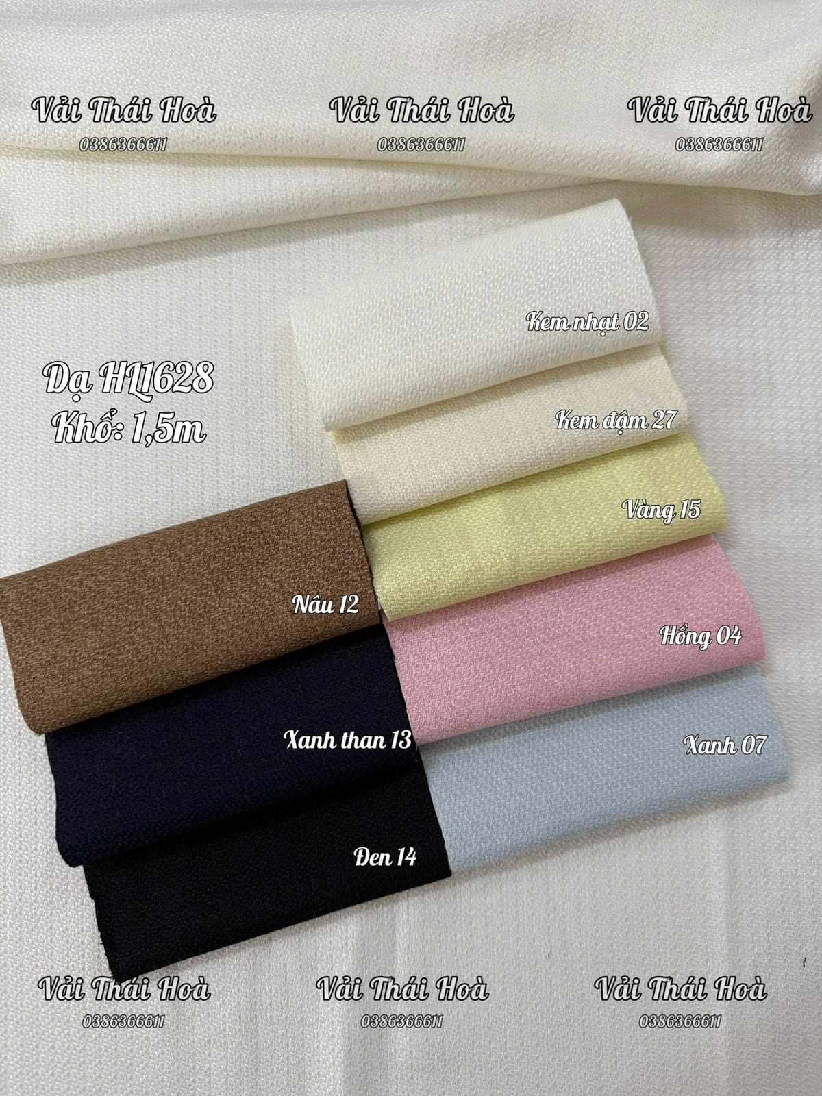 Dạ tweed HL1628
