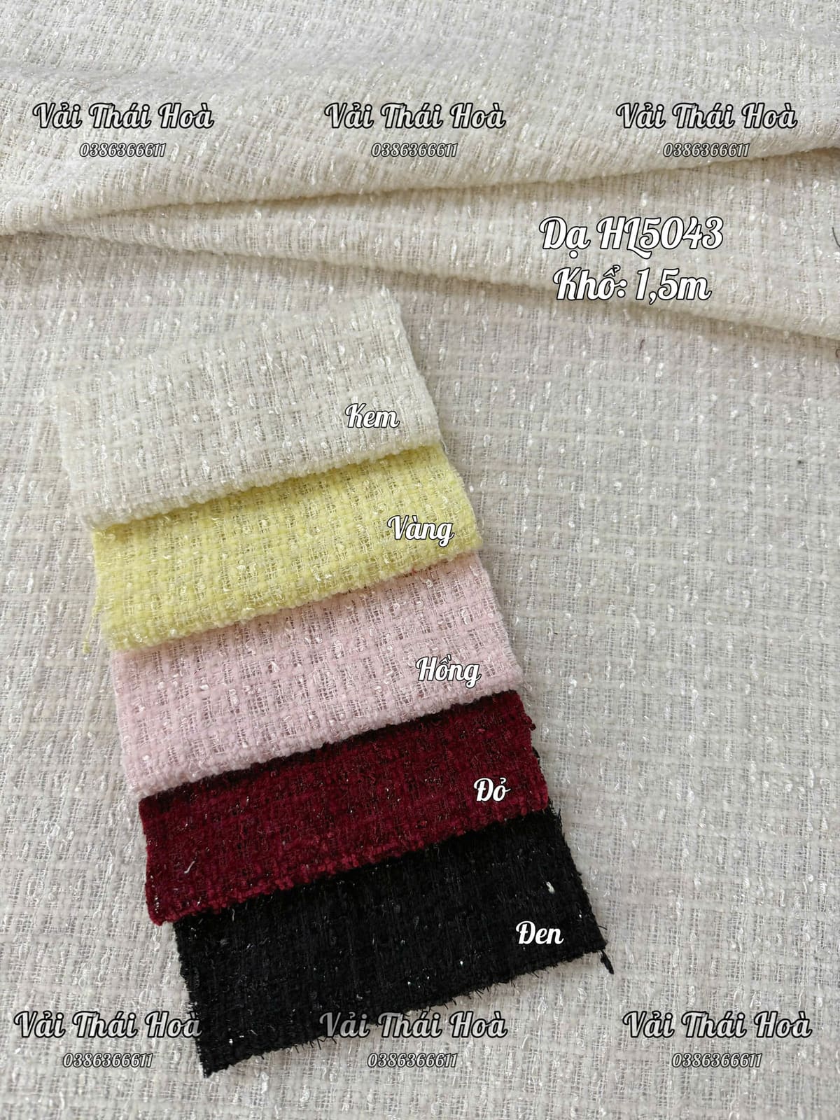Dạ tweed HL5043