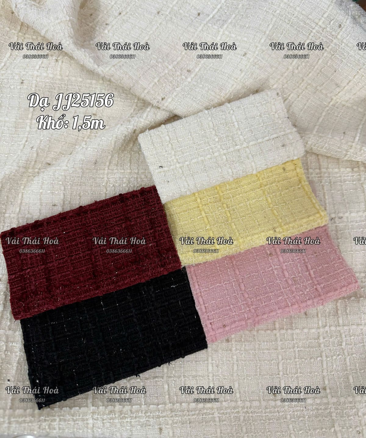 Dạ tweed JJ25156