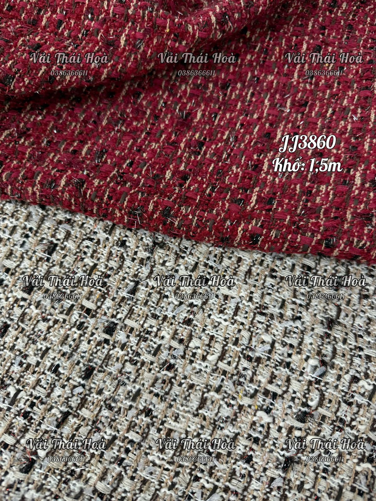 Dạ tweed JJ3860