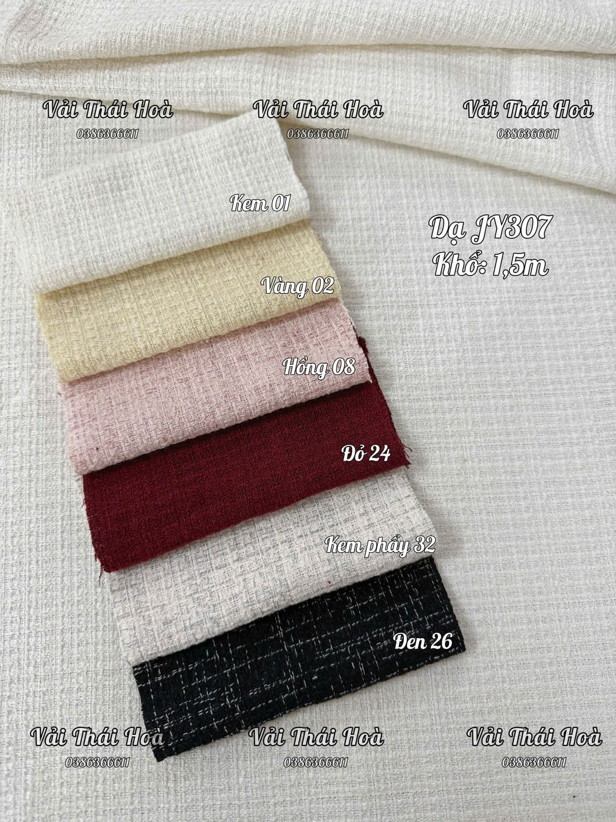 Dạ tweed JY307