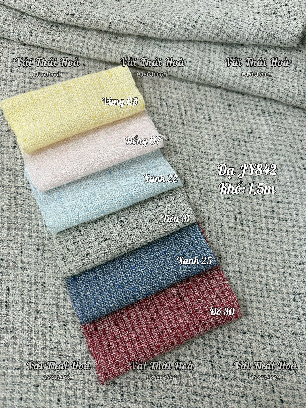 Dạ tweed JY842