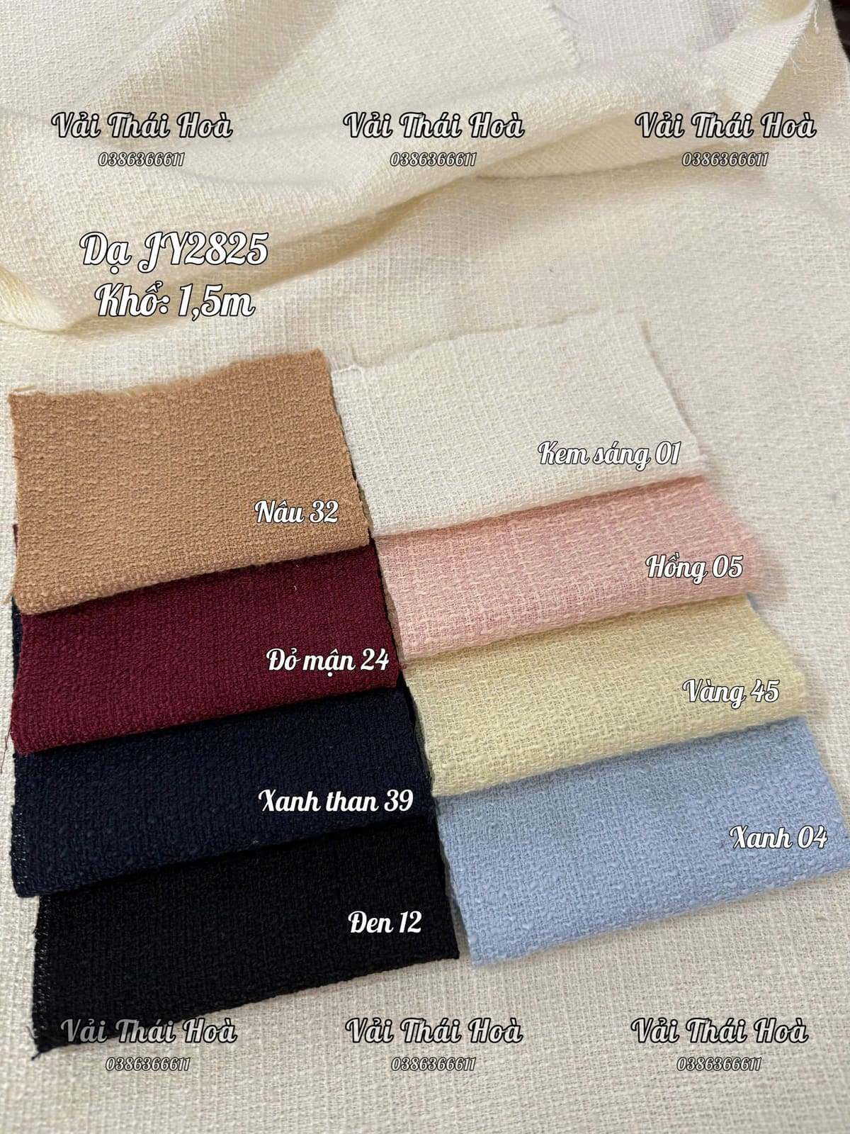 Dạ tweed JY2825