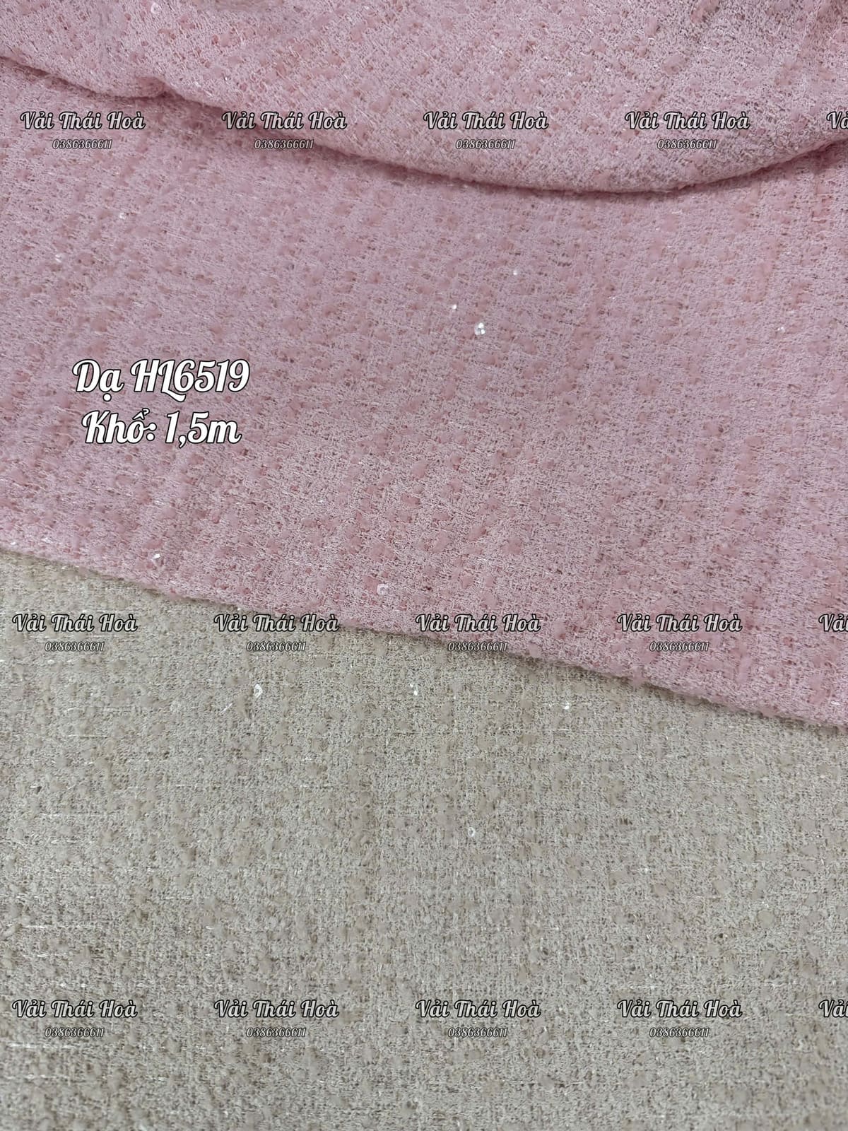 Dạ tweed HL6519