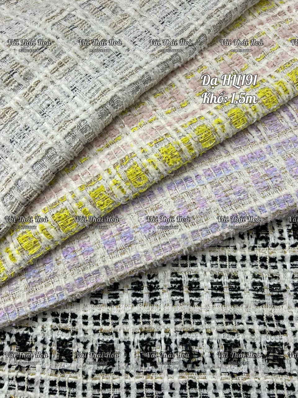 Dạ tweed HL1191