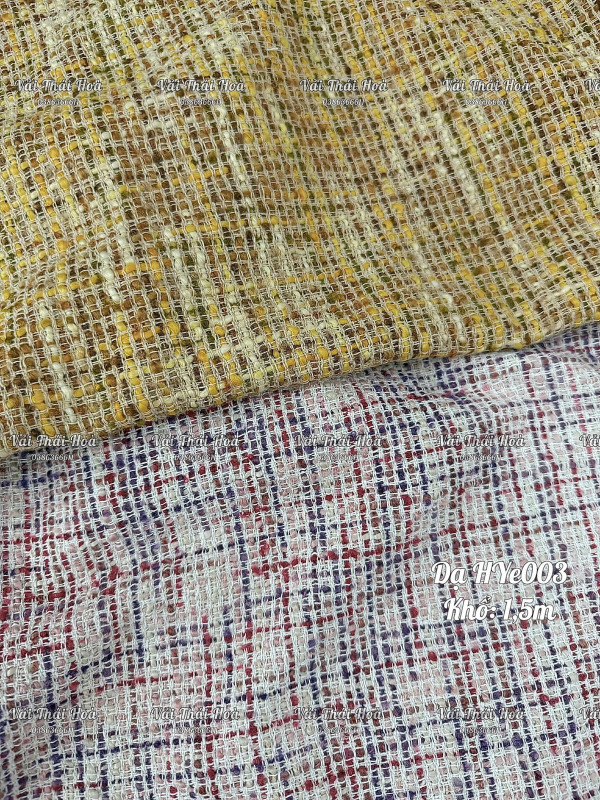 Dạ tweed HYe003