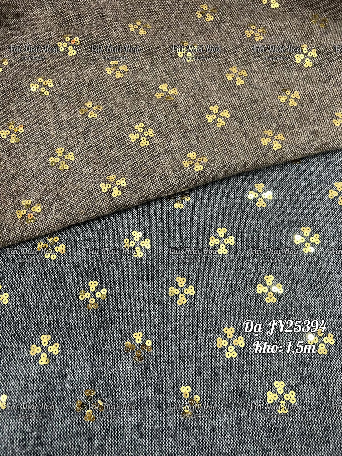 Dạ tweed JY25394