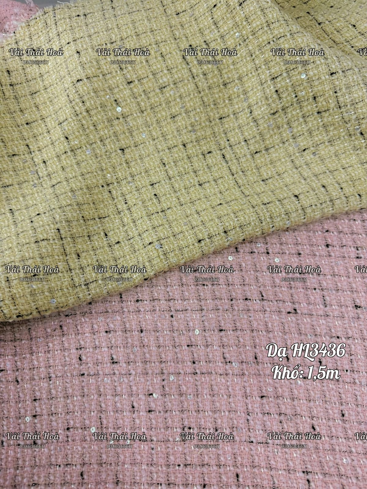 Dạ tweed HL3436