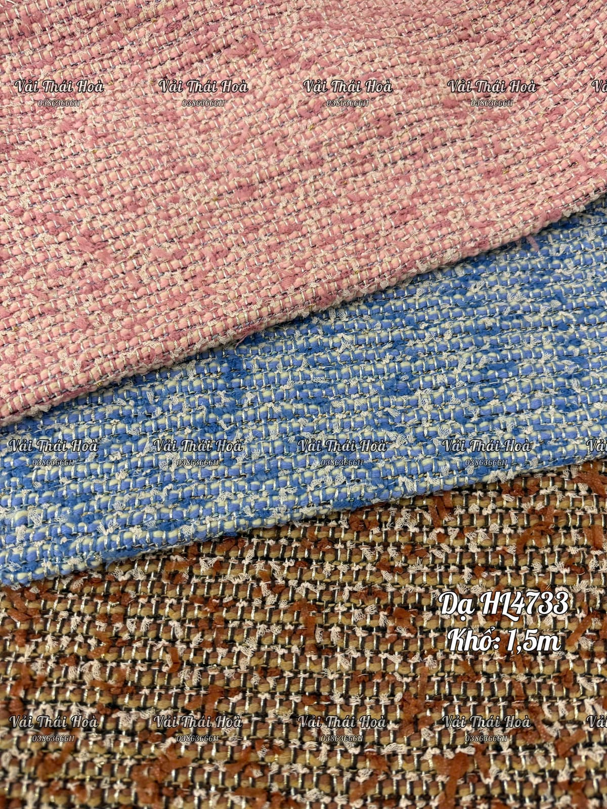 Dạ tweed HL4733