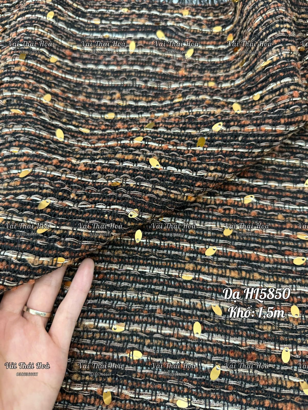 Dạ tweed HL5850