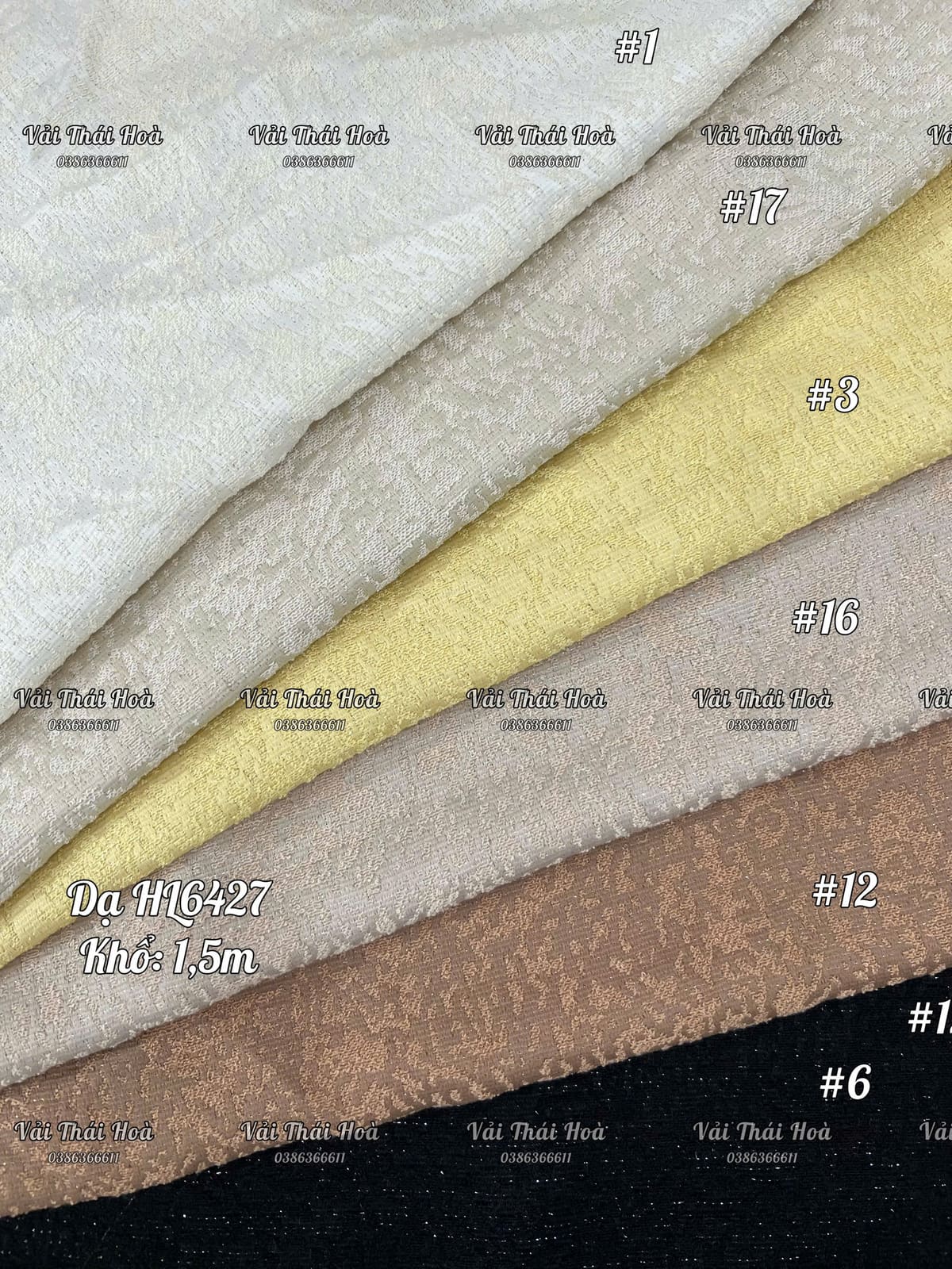 Dạ tweed HL6427