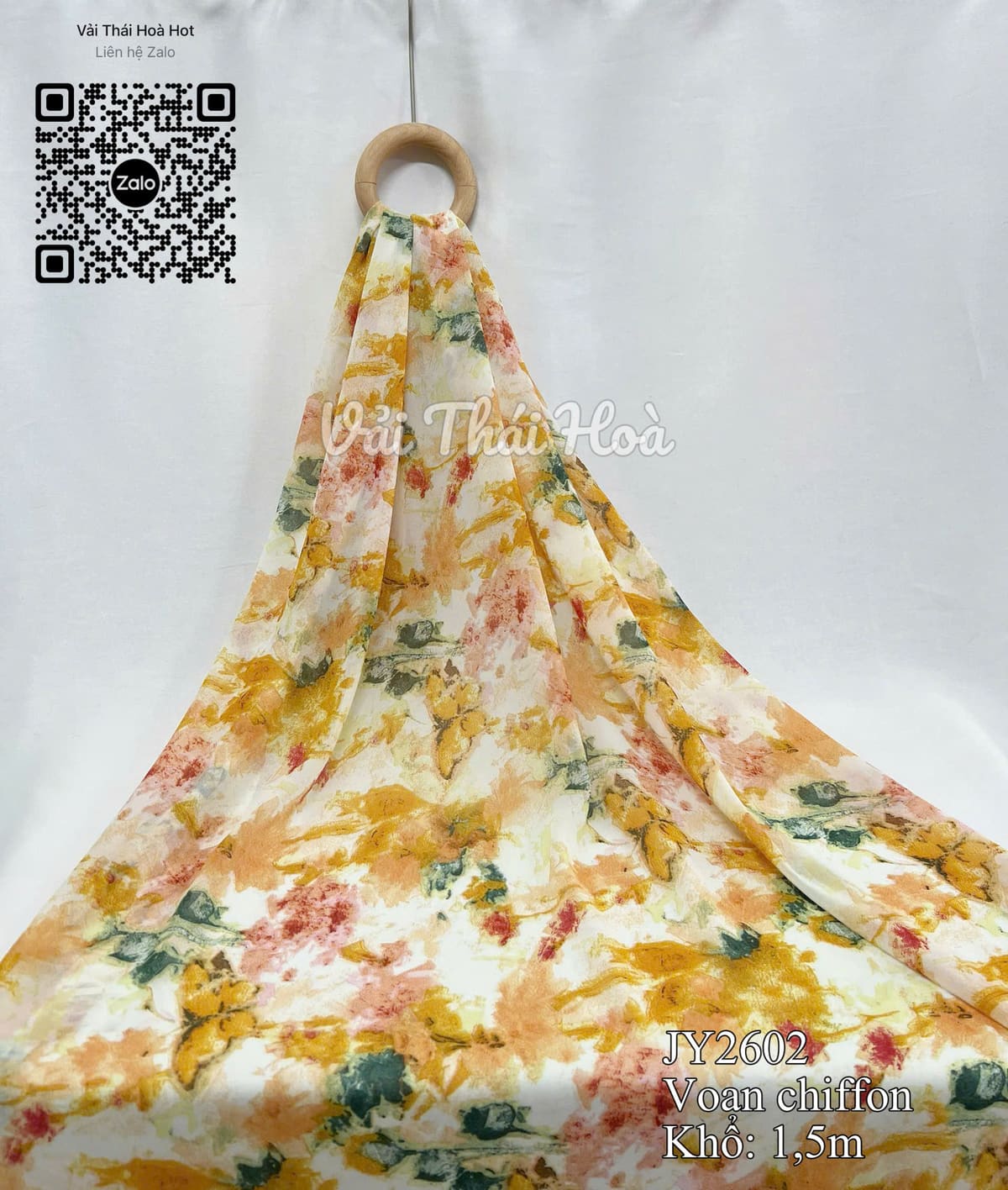 Vải von chiffon JY2602