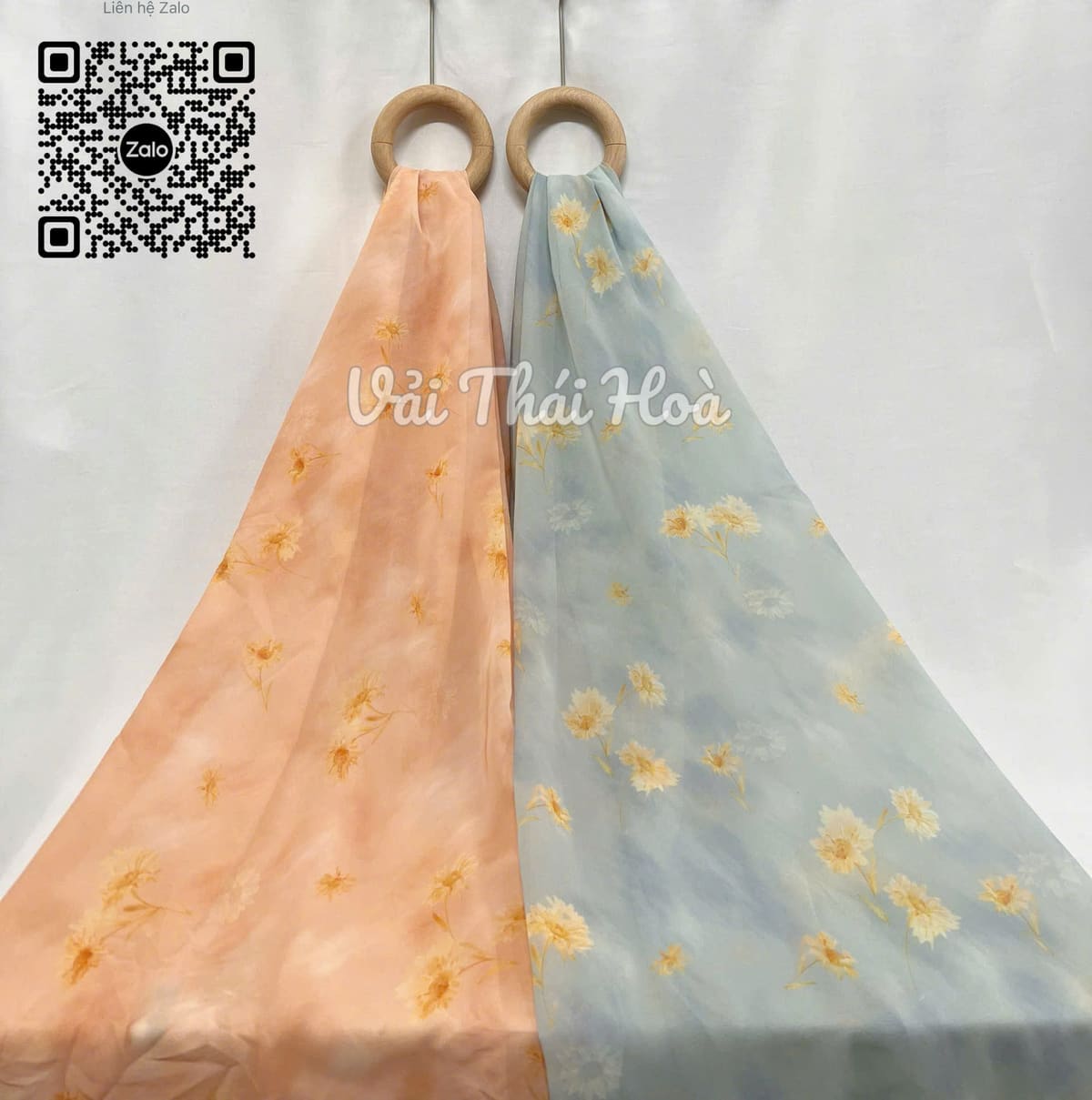 Vải von chiffon JY2605