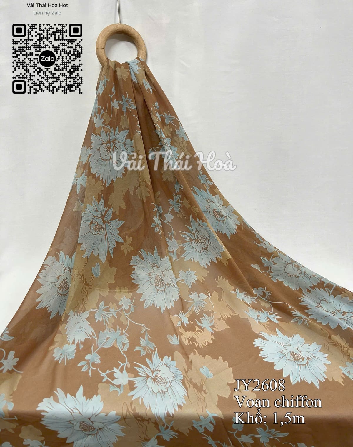 Vải von chiffon JY2608