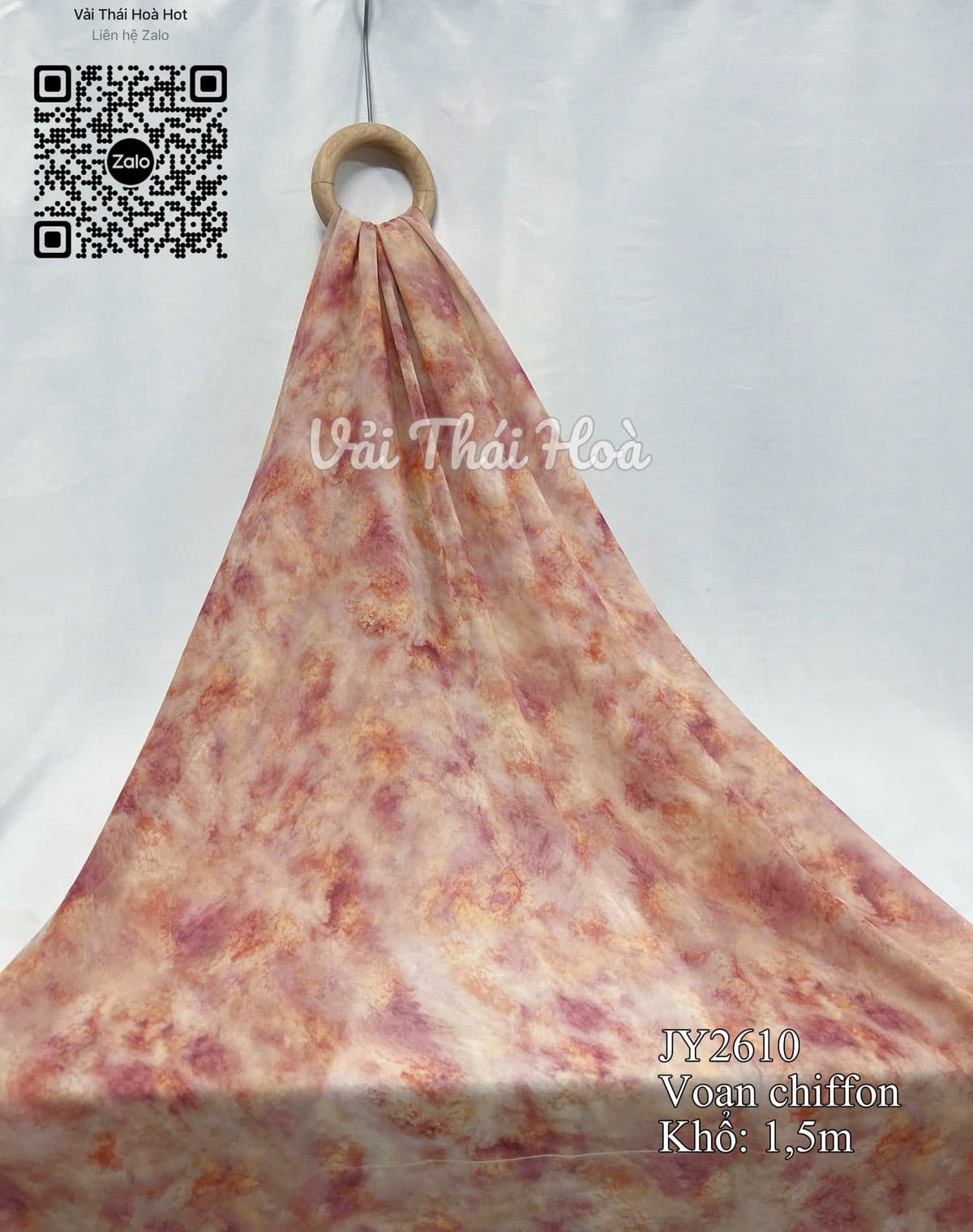 Vải von chiffon JY2610