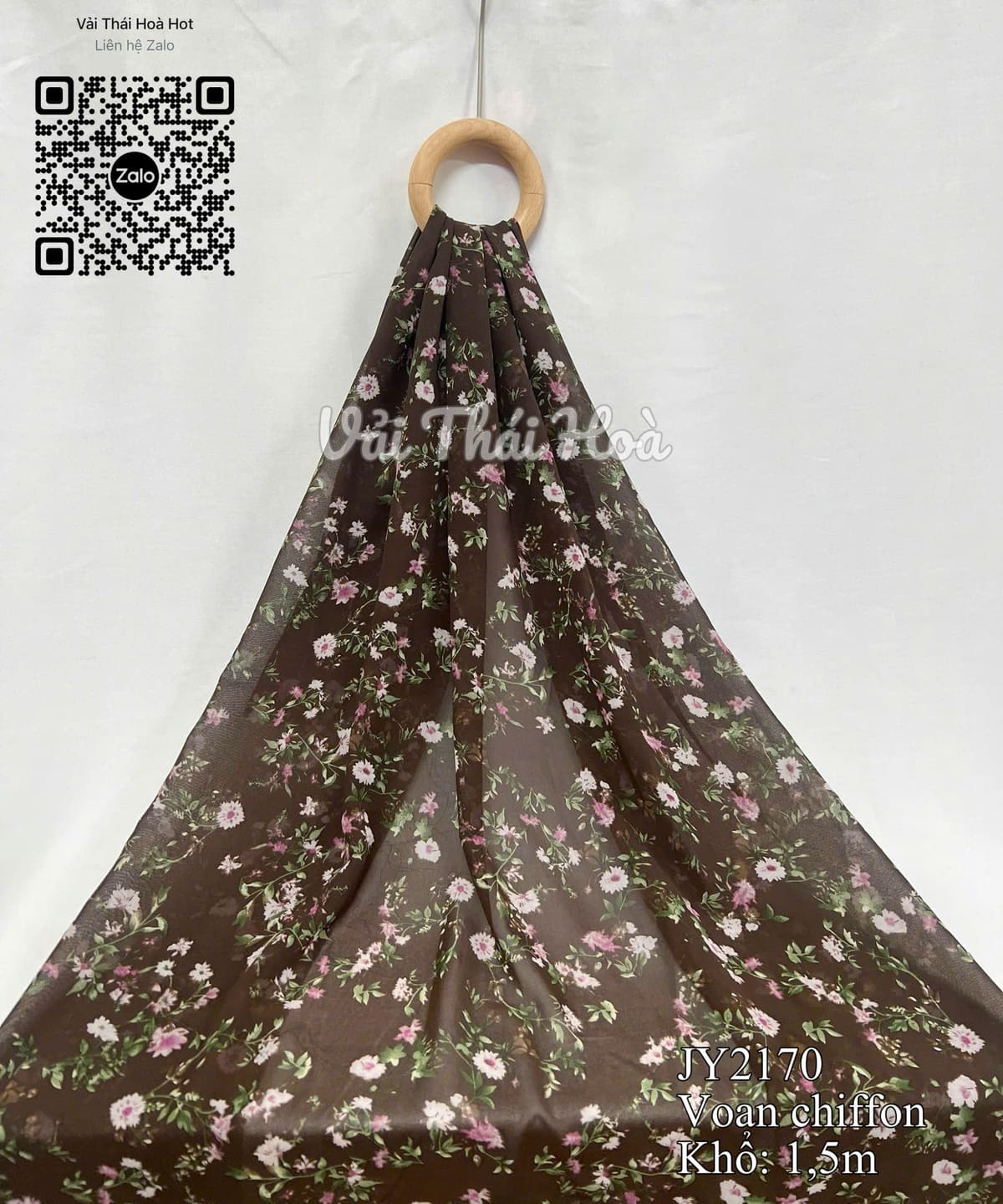Vải von chiffon JY2170
