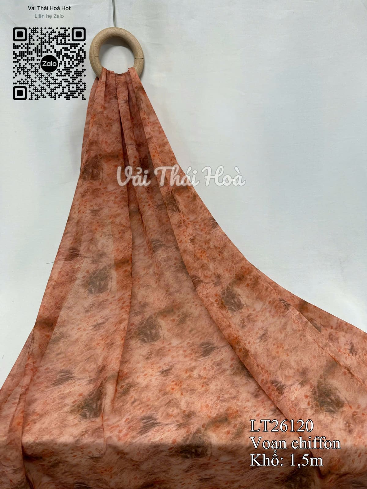Vải von chìffon LT26120