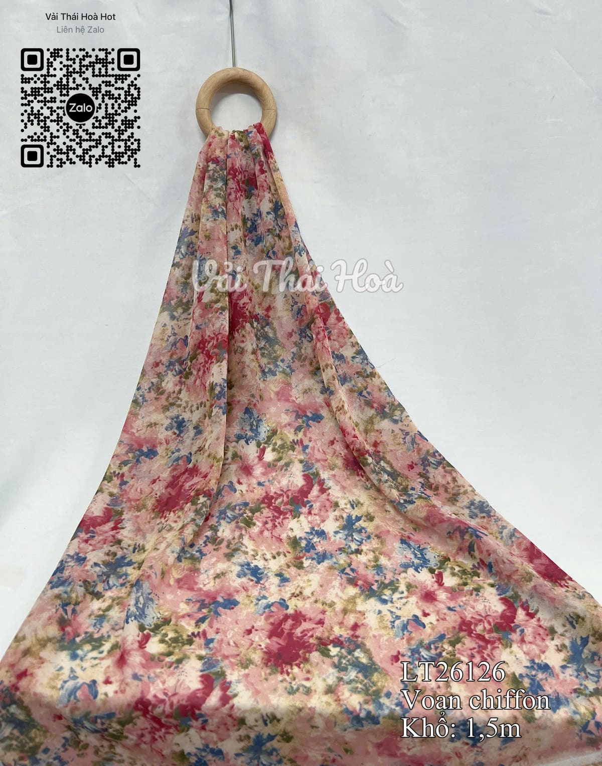 Vải von chiffon LT26126