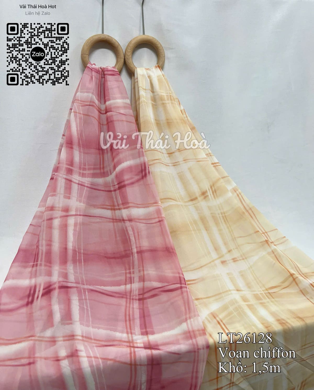 Vải von chiffon LT26128