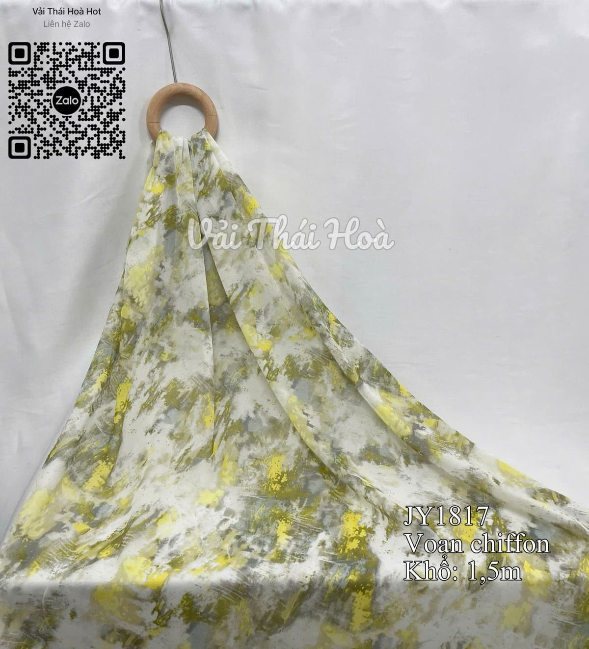Vải von chiffon JY1817