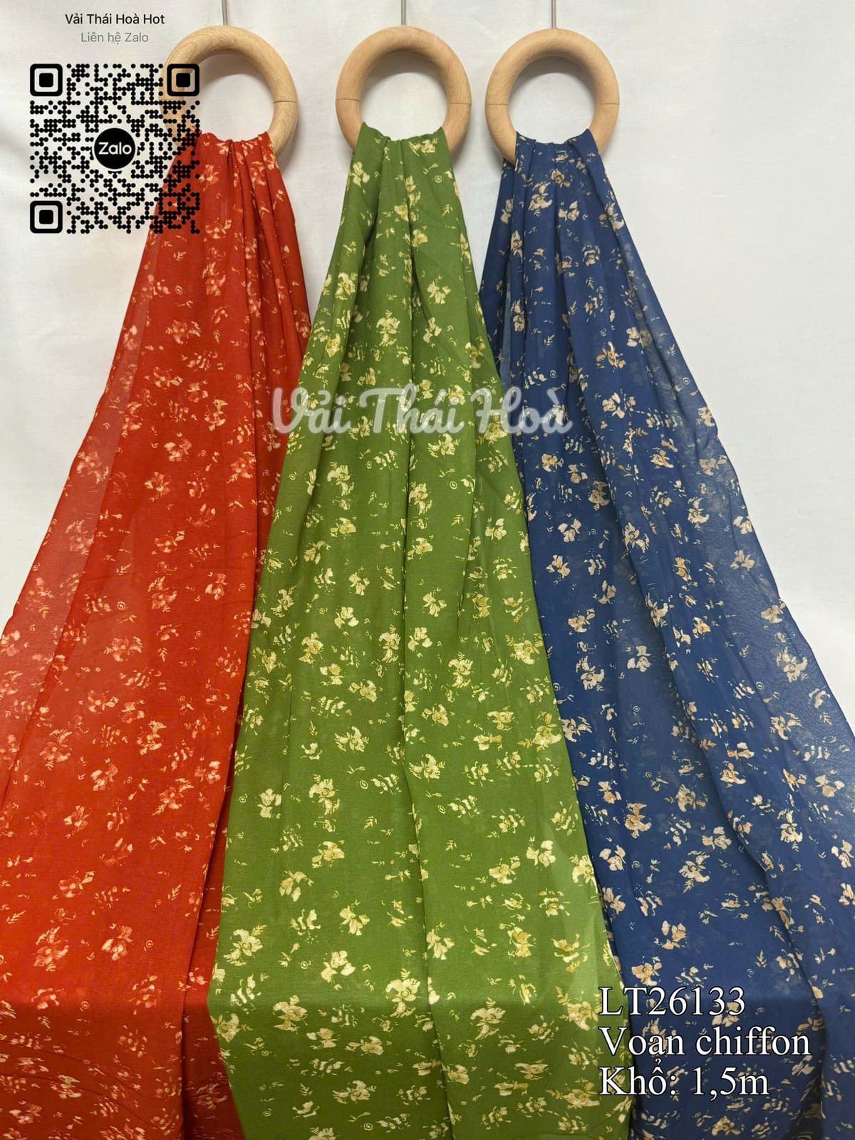 Vải von chiffon LT26133