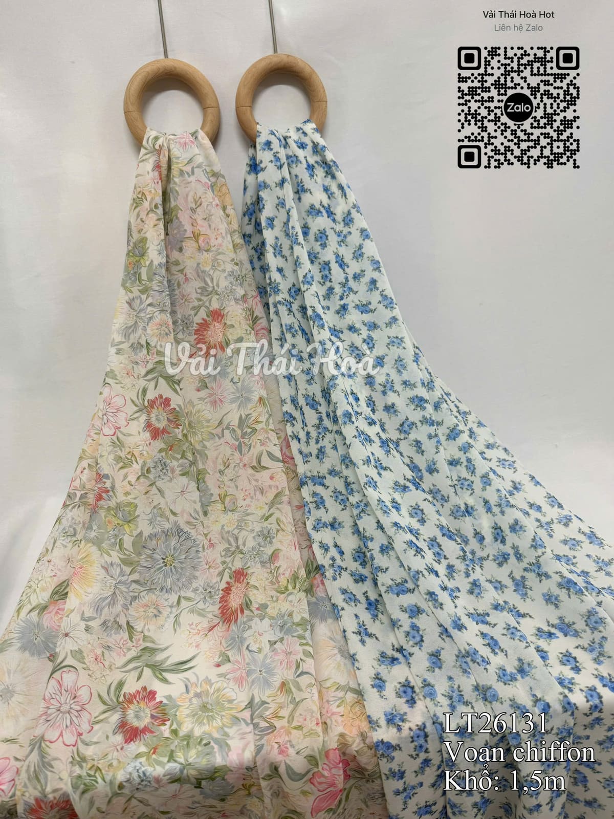 Vải von chiffon LT26131