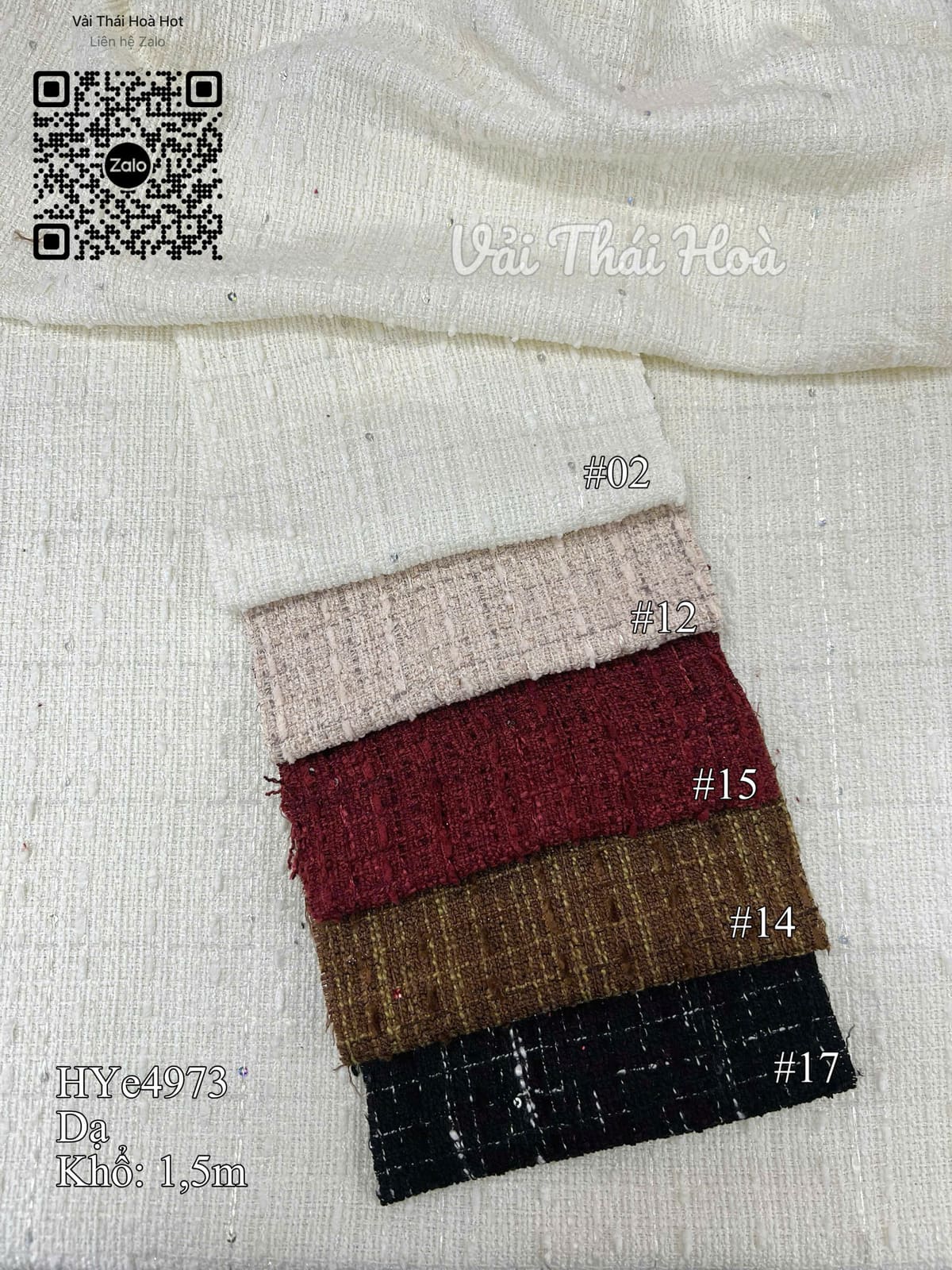 Dạ tweed Hye4973
