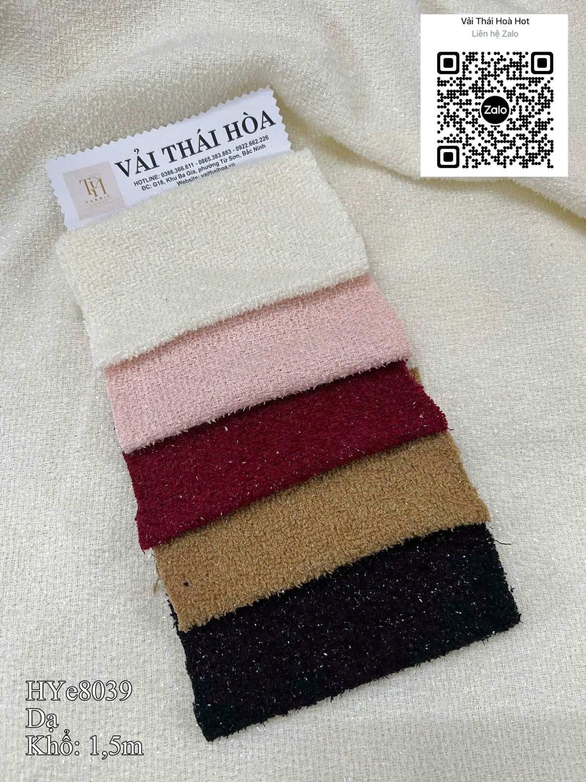 Dạ tweed HYe8039