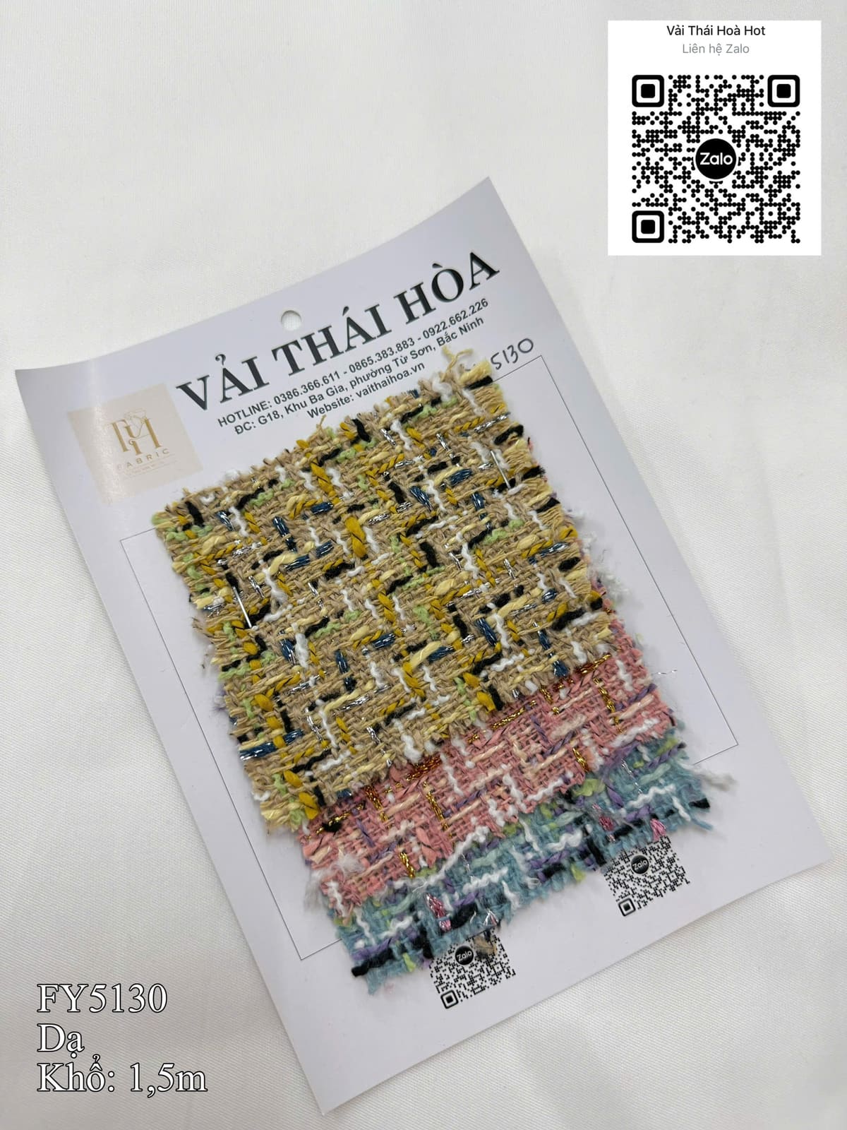 Dạ tweed FY5130