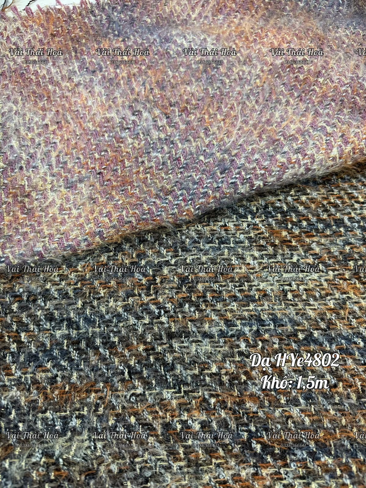 Dạ tweed HYe4802