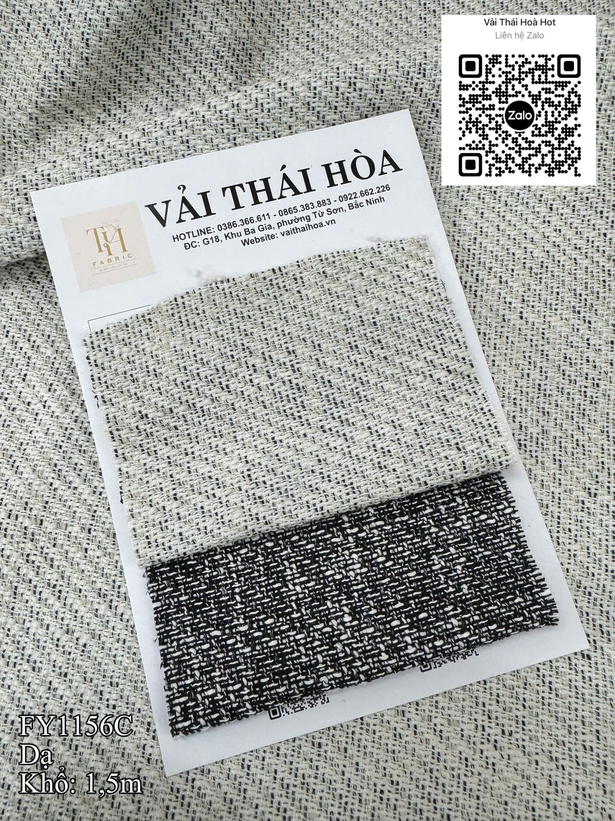 Dạ tweed FY1156C