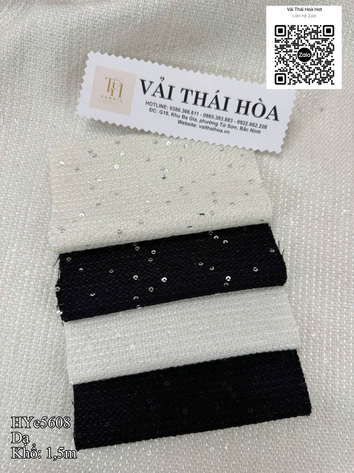 Dạ tweed HYe5608