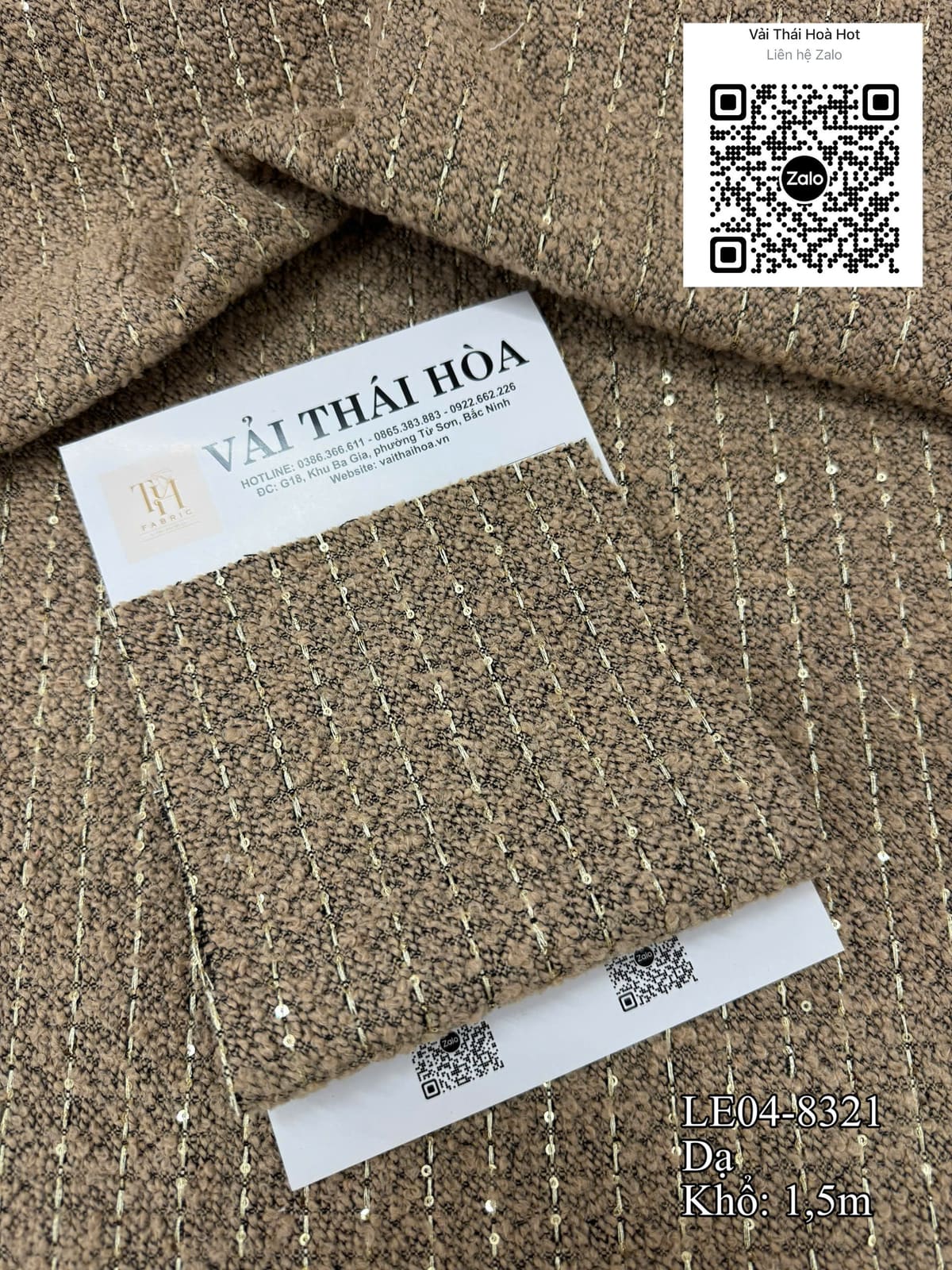 Dạ tweed LE04-8321