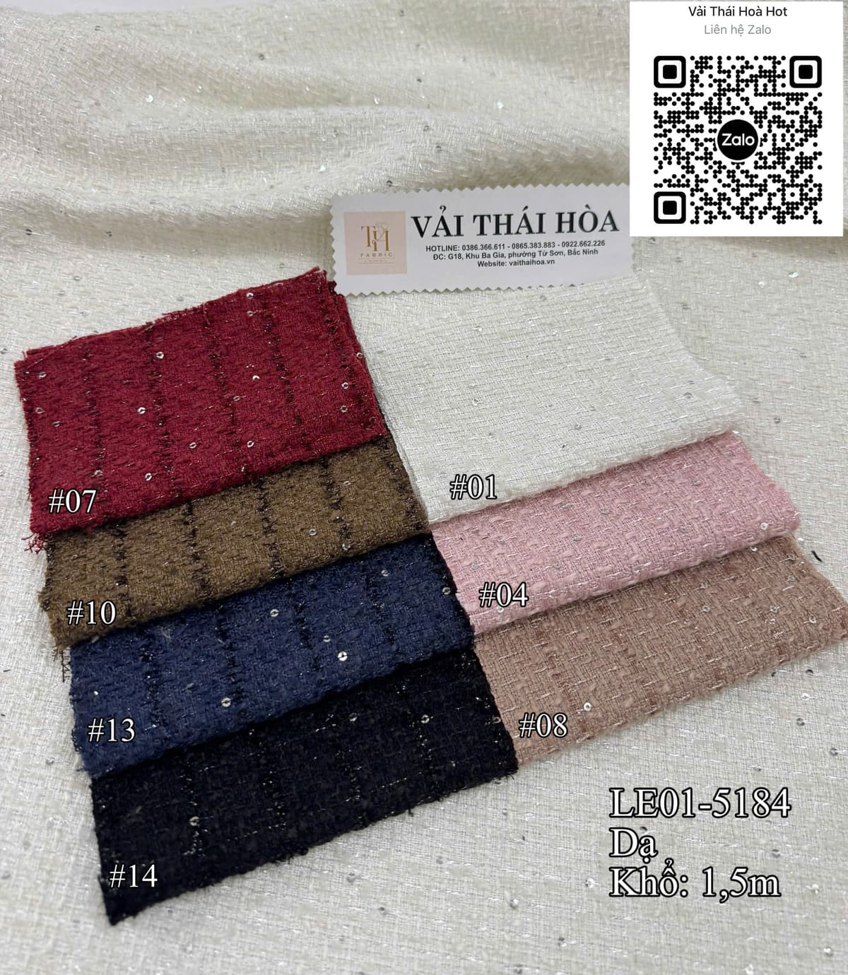 Dạ tweed LE01-5184