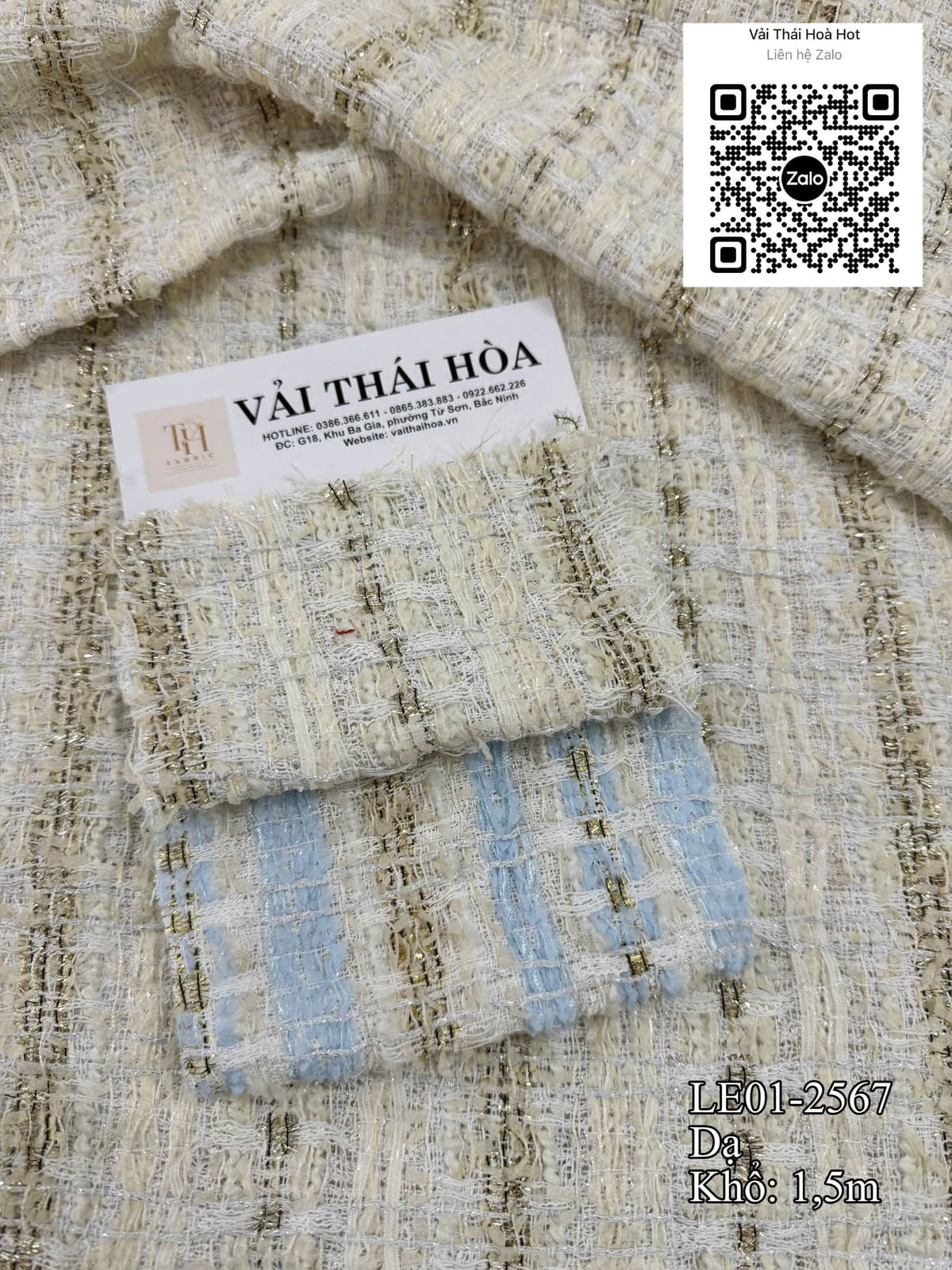 Dạ tweed LE01-2567
