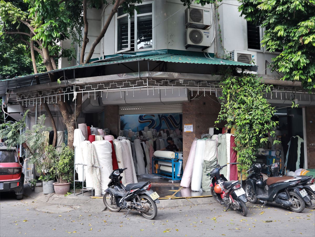 Chất liệu vải đa dạng tại kho Vải Thái Hoà